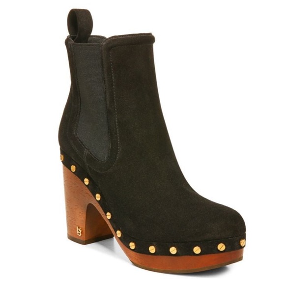 Veronica Beard Black Decker Suede Booties | NWT | Size 9 - Picture 2 of 15